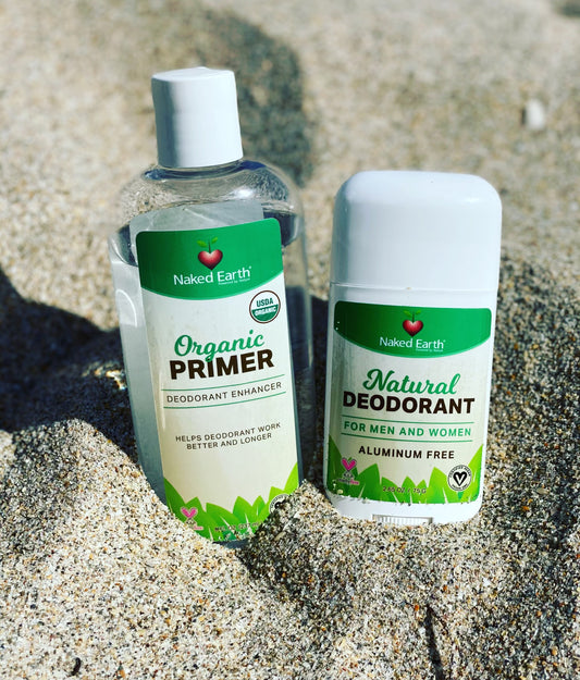 Natural Deodorant and Organic Primer! The Perfect Pair!