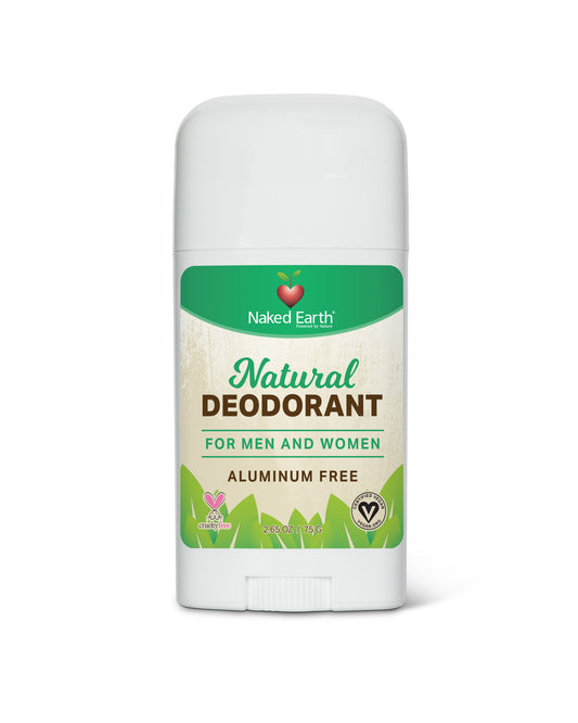 Naked Earth's Natural Deodorant for Men and Women